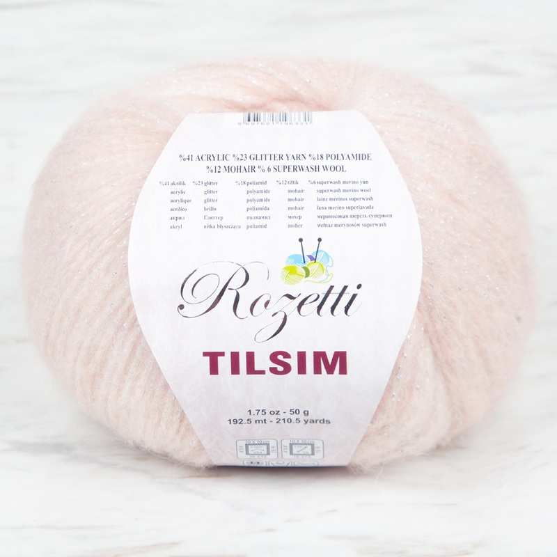 Rozetti Tlsm Glittery Hand Knitting Yarn Powder – 362-04