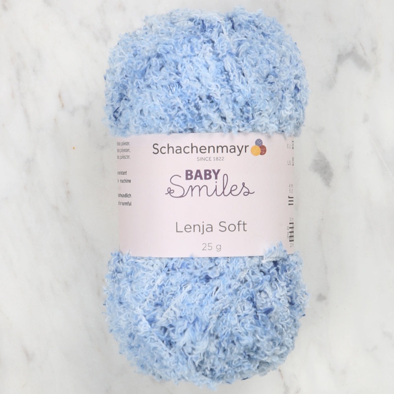 Schachenmayr Baby Smiles Lenja Soft 25gr Yarn, Blue – 9807560-00085
