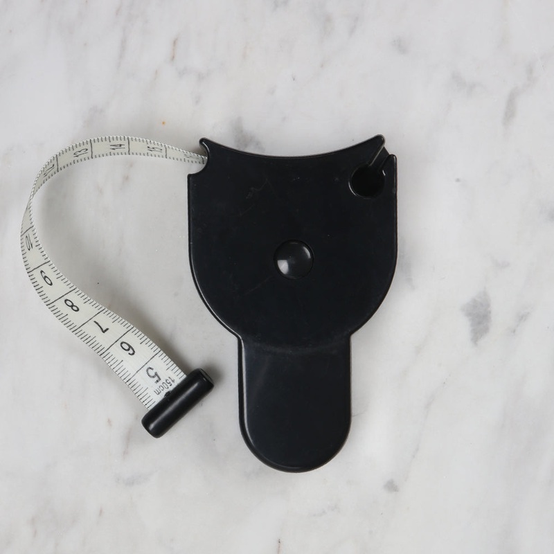 Waist and Leg Tape Measure Black