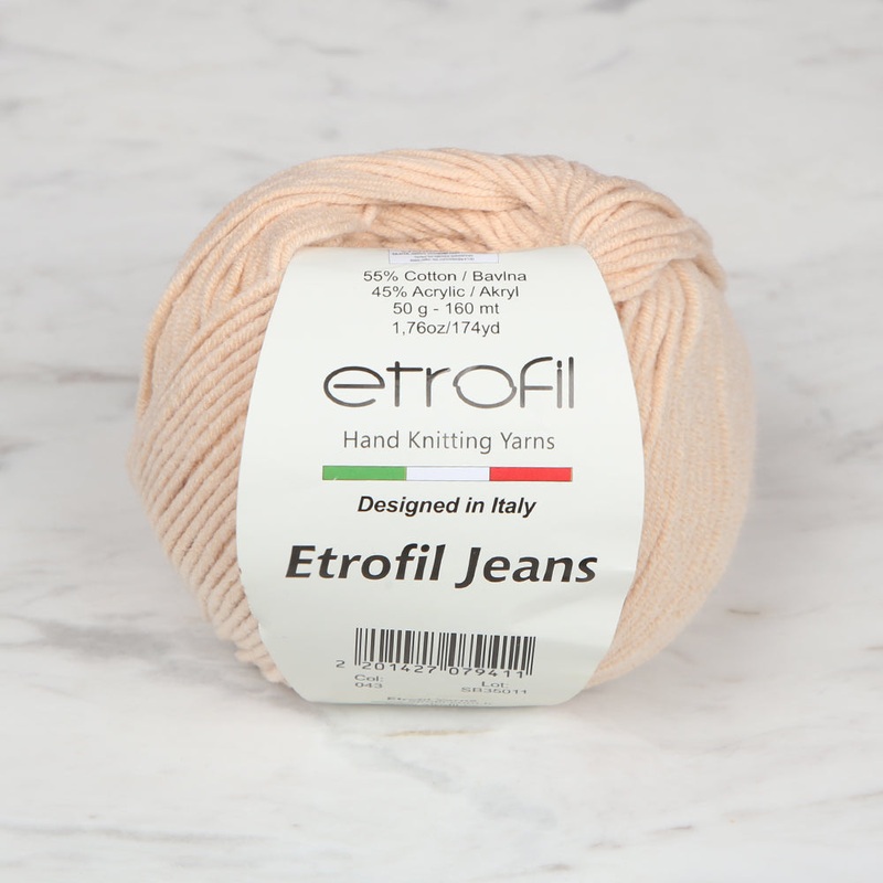 Etrofil Jeans Knitting Yarn,Skin Colour – 043