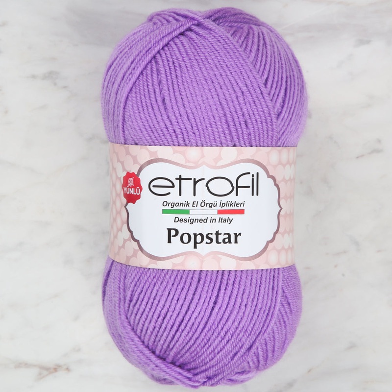 Etrofil Popstar Yarn,Lilac – 77076