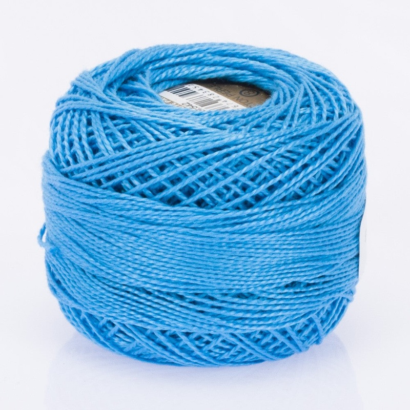 Madame Tricote Paris Koton Perle No:8 Embroidery Thread, Baby Blue – 542