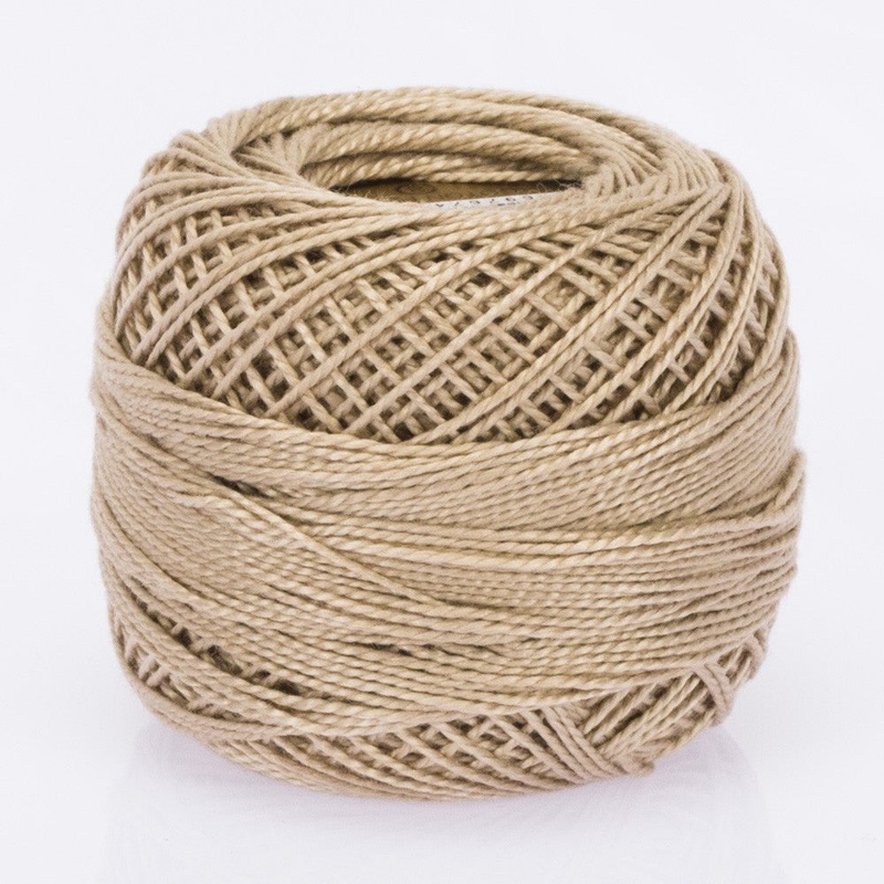 Madame Tricote Paris Koton Perle No:8 Embroidery Thread, Beige – 4051