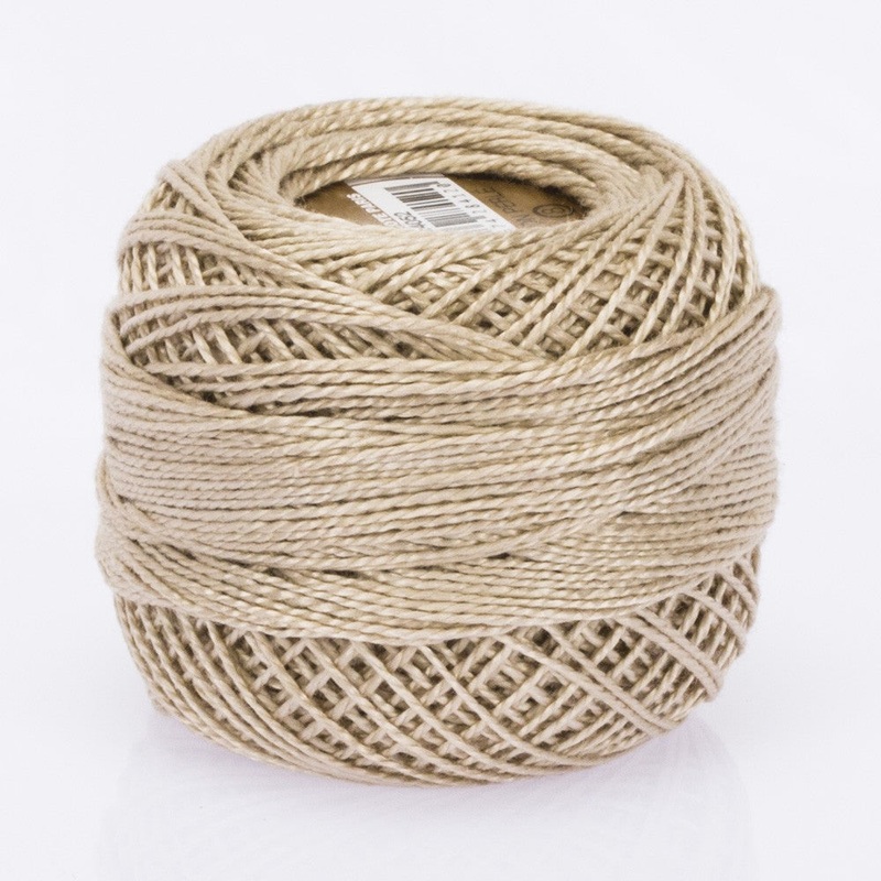 Madame Tricote Paris Koton Perle No:8 Embroidery Thread, Beige – 4052
