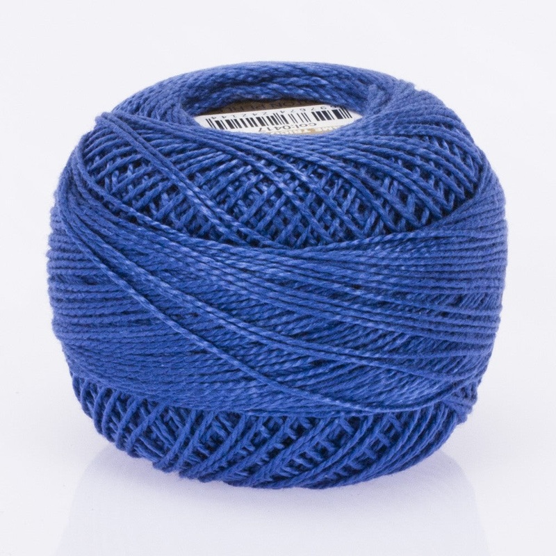 Madame Tricote Paris Koton Perle No:8 Embroidery Thread, Blue – 417