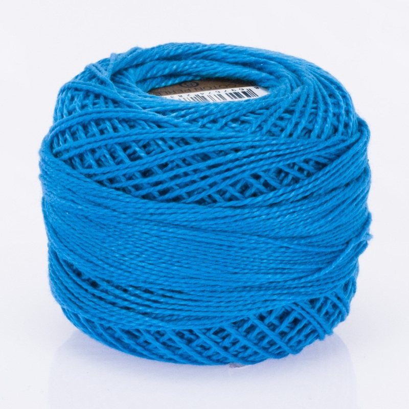 Madame Tricote Paris Koton Perle No:8 Embroidery Thread, Blue – 544