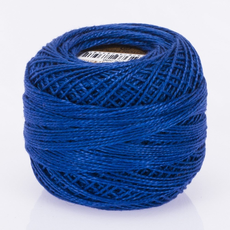 Madame Tricote Paris Koton Perle No:8 Embroidery Thread, Blue – 586