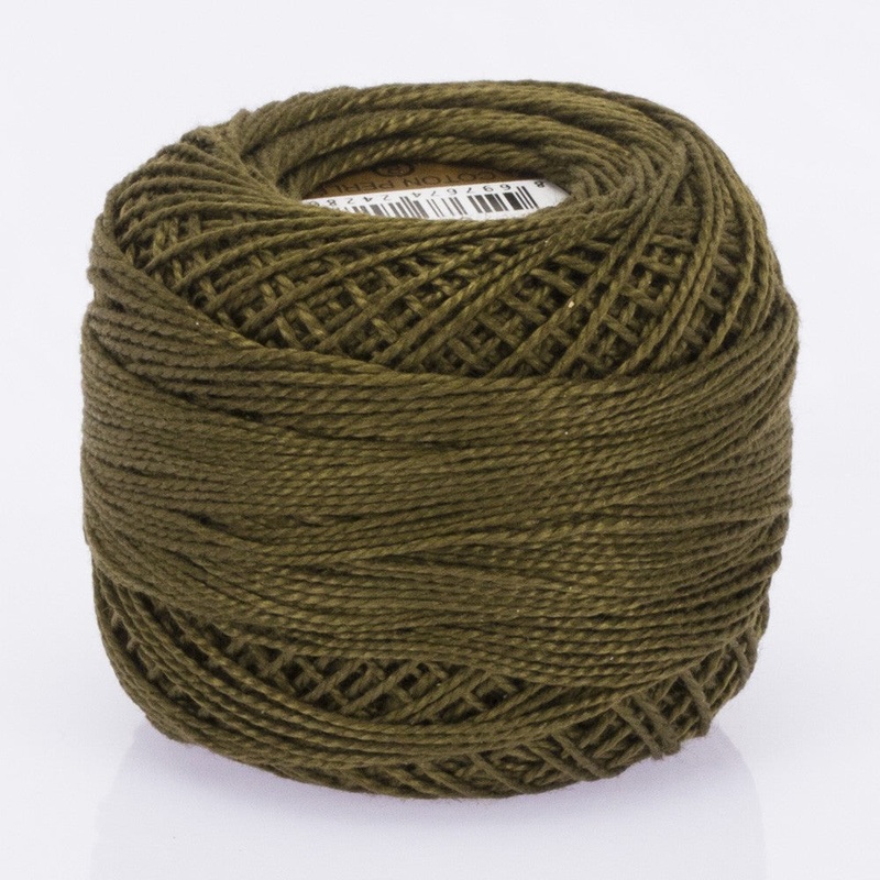 Madame Tricote Paris Koton Perle No:8 Embroidery Thread, Brown – 4012
