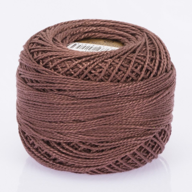 Madame Tricote Paris Koton Perle No:8 Embroidery Thread, Brown – 4021