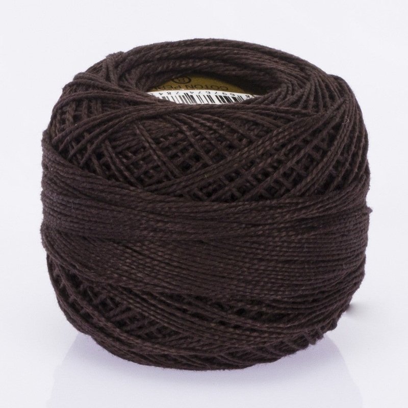 Madame Tricote Paris Koton Perle No:8 Embroidery Thread, Brown – 4064