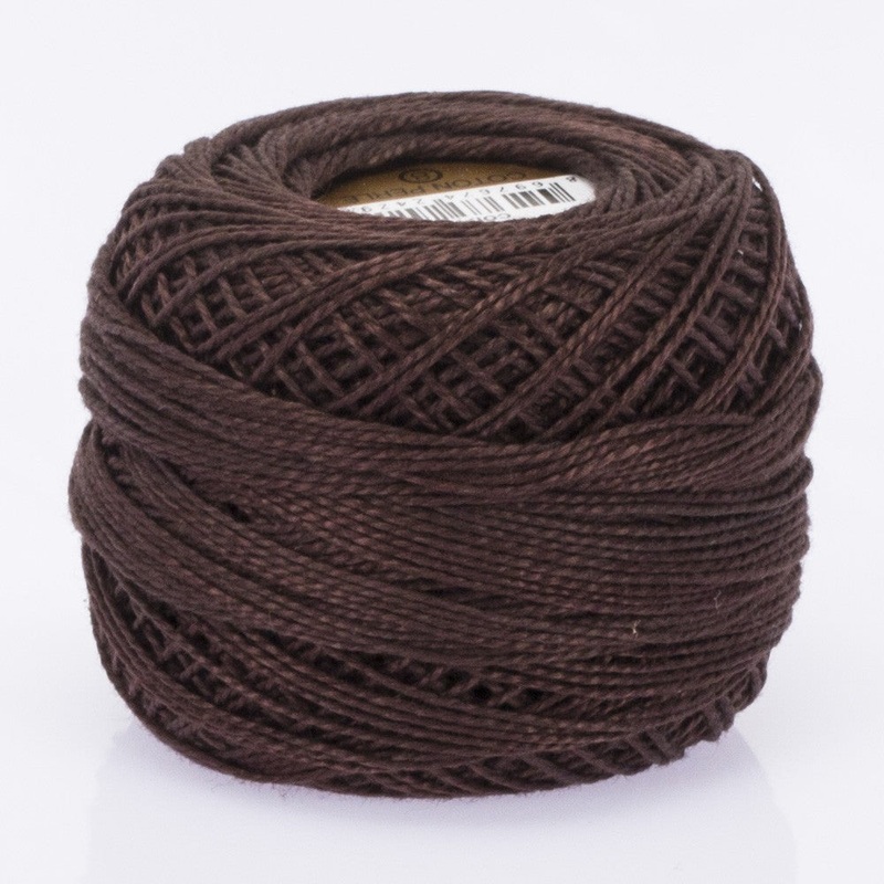 Madame Tricote Paris Koton Perle No:8 Embroidery Thread, Brown – 4076
