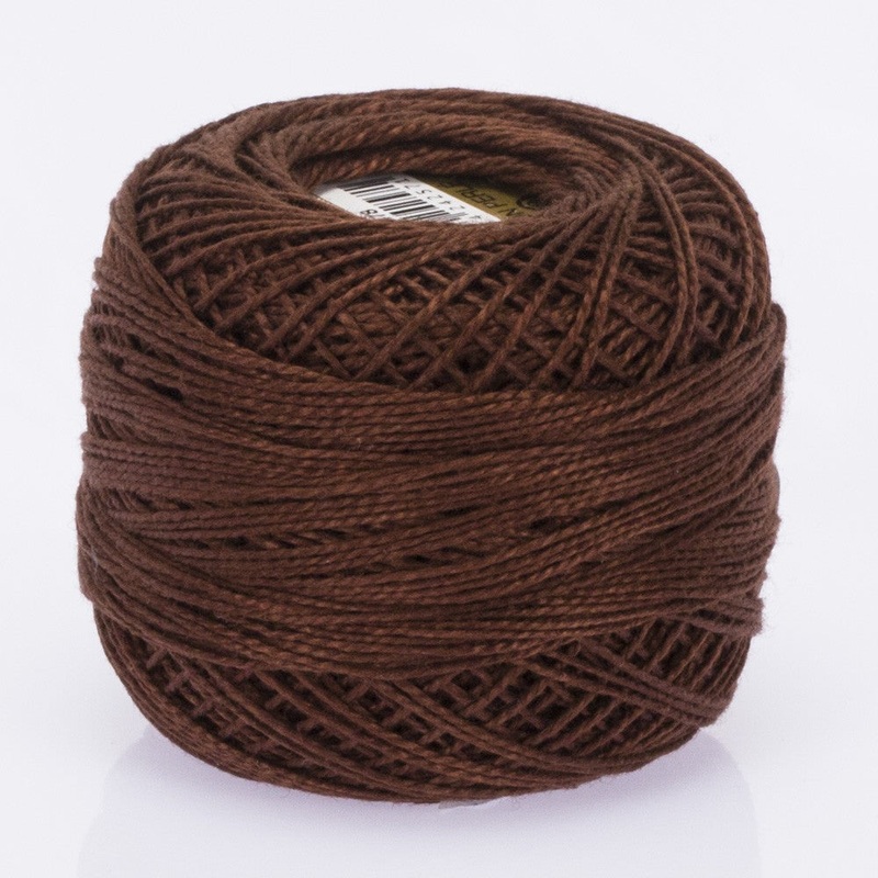 Madame Tricote Paris Koton Perle No:8 Embroidery Thread, Brown – 478