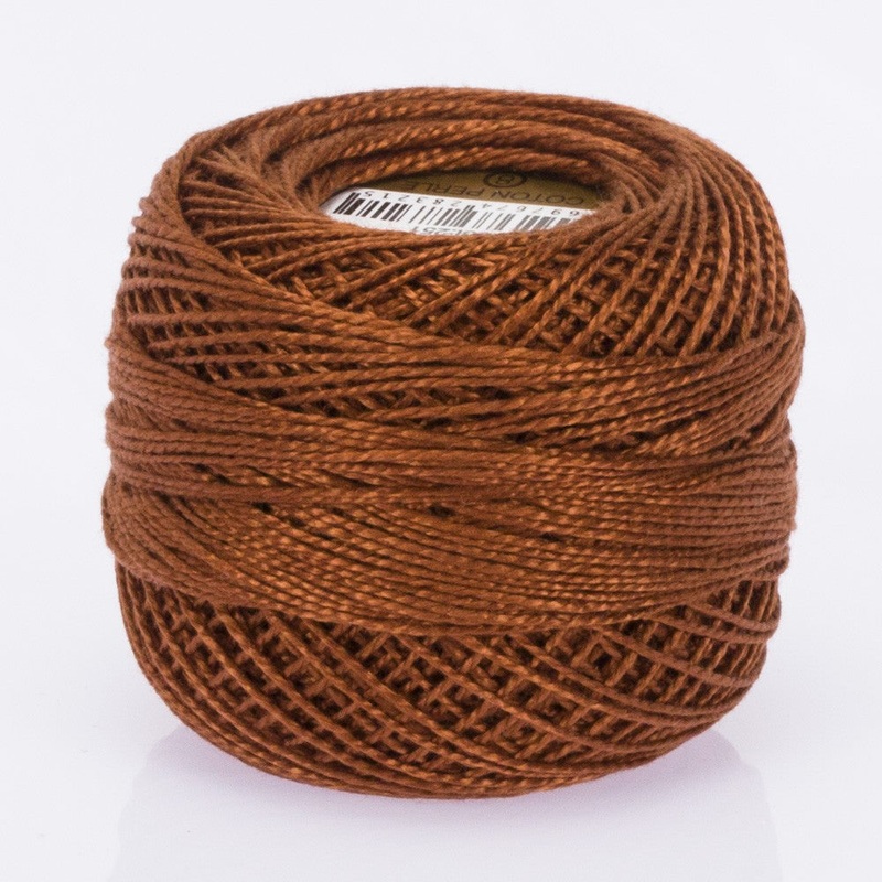 Madame Tricote Paris Koton Perle No:8 Embroidery Thread, Copper – 251