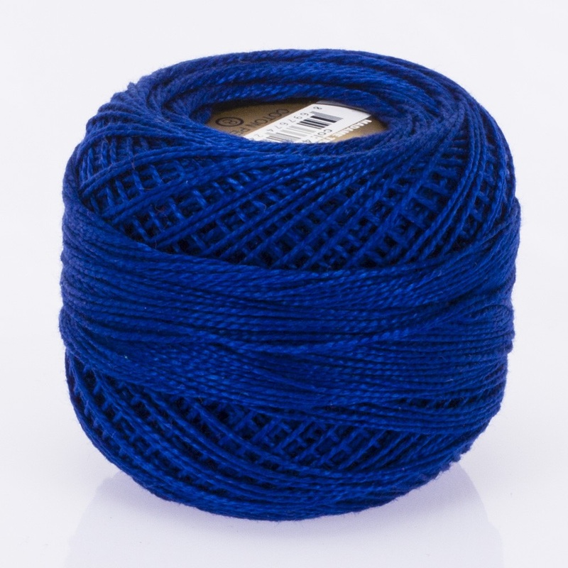 Madame Tricote Paris Koton Perle No:8 Embroidery Thread, Dark Blue – 4018