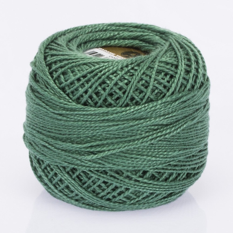 Madame Tricote Paris Koton Perle No:8 Embroidery Thread, Dark Green – 4015