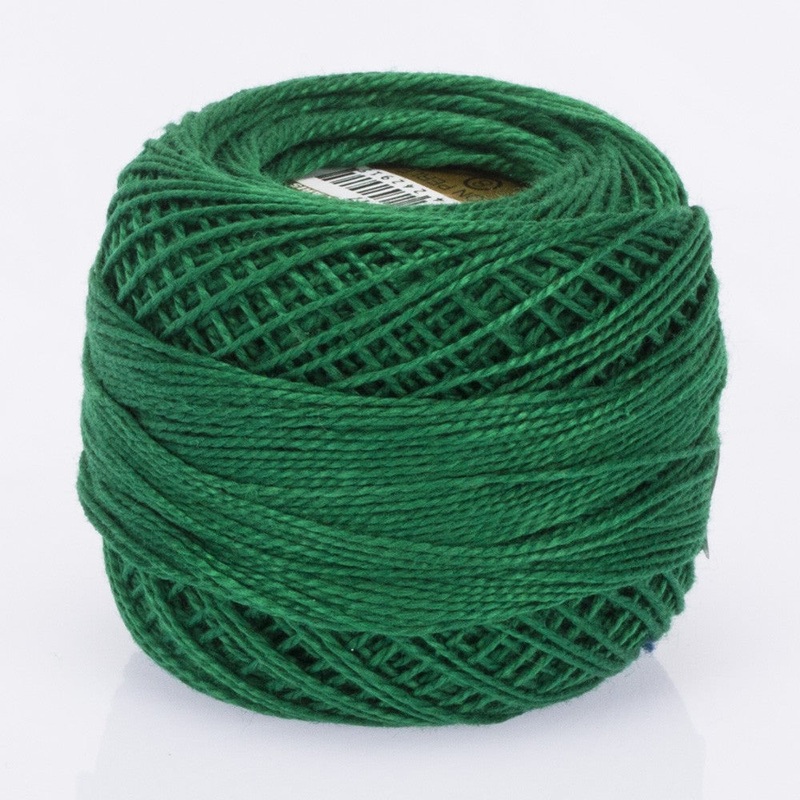 Madame Tricote Paris Koton Perle No:8 Embroidery Thread, Dark Green – 4017