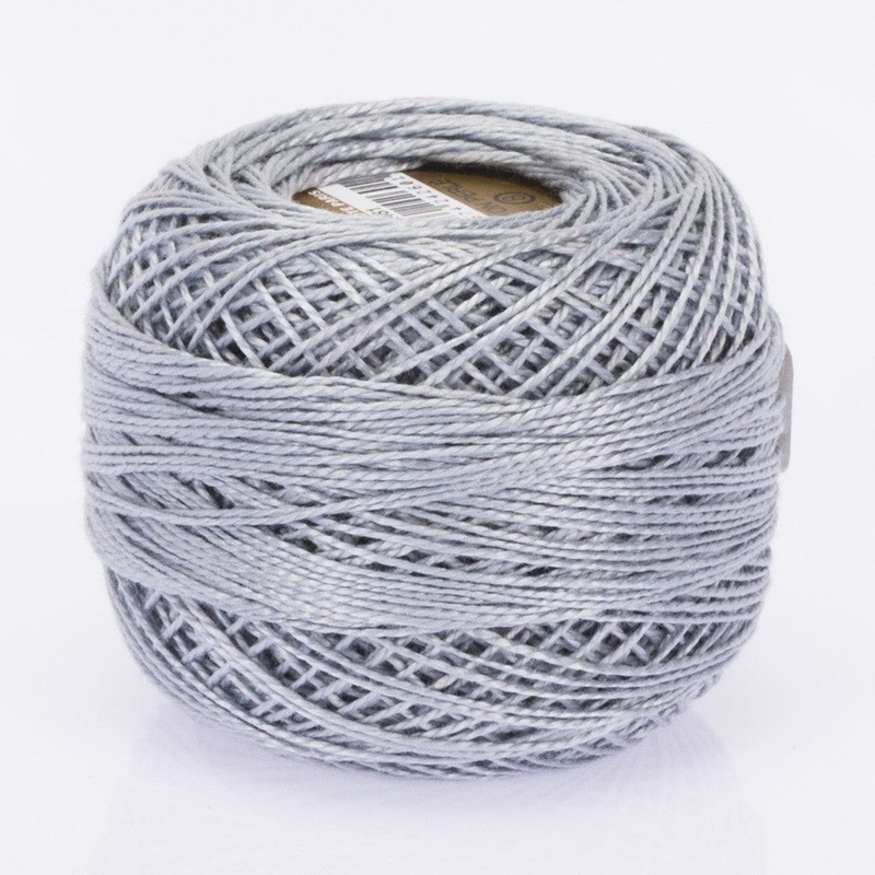 Madame Tricote Paris Koton Perle No:8 Embroidery Thread, Dark Grey – 481