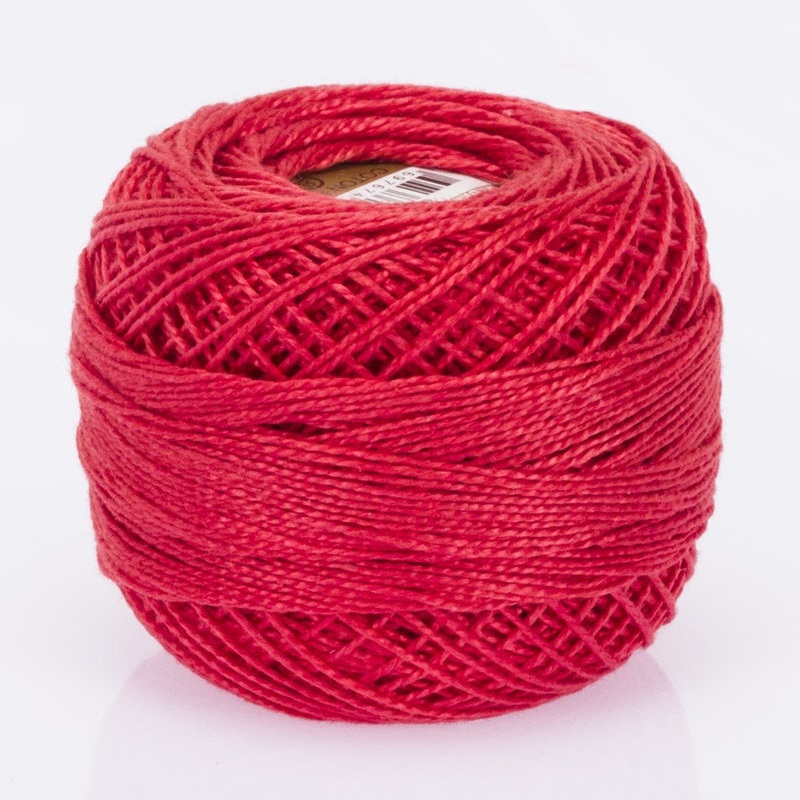 Madame Tricote Paris Koton Perle No:8 Embroidery Thread, Dark Red – 108