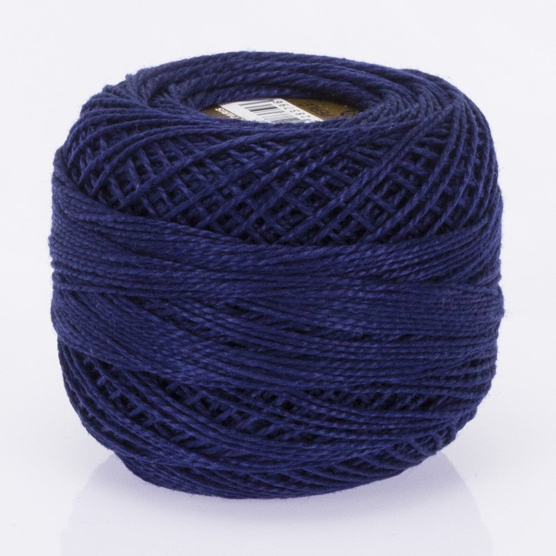 Madame Tricote Paris Koton Perle No:8 Embroidery Thread, Dull Blue – 747