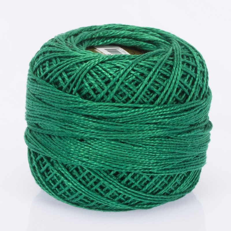 Madame Tricote Paris Koton Perle No:8 Embroidery Thread, Dull Green – 986