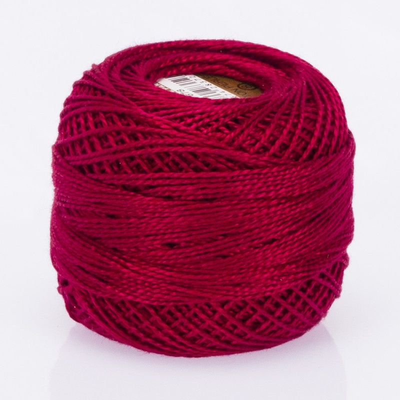 Madame Tricote Paris Koton Perle No:8 Embroidery Thread, Dull Red – 678