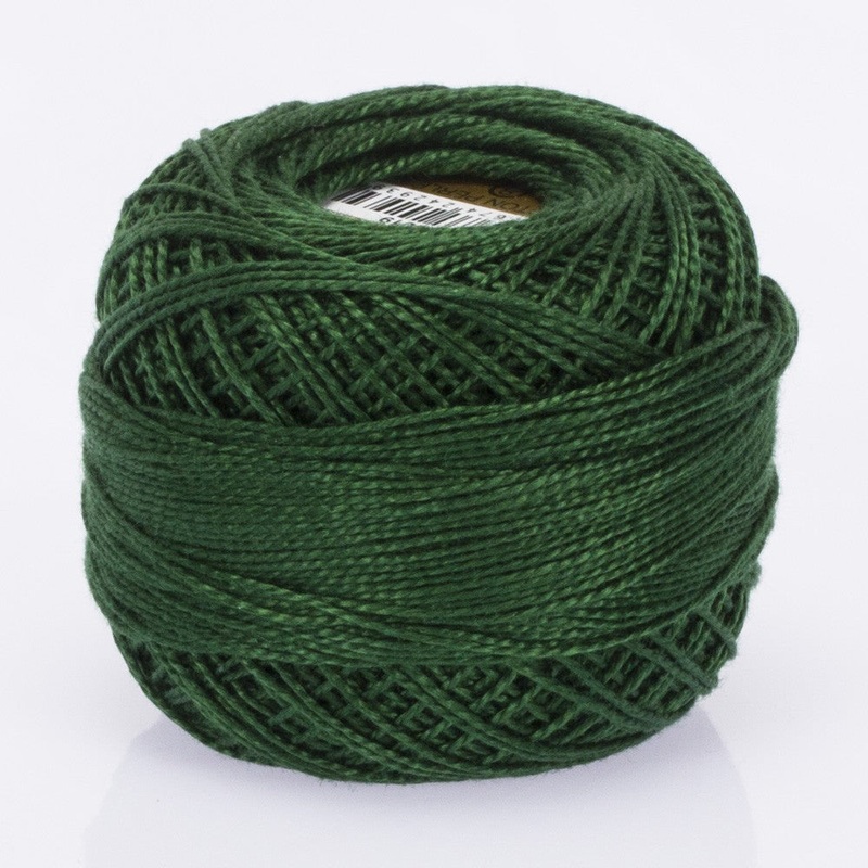 Madame Tricote Paris Koton Perle No:8 Embroidery Thread, Green – 4019
