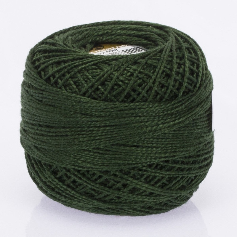 Madame Tricote Paris Koton Perle No:8 Embroidery Thread, Green – 4067
