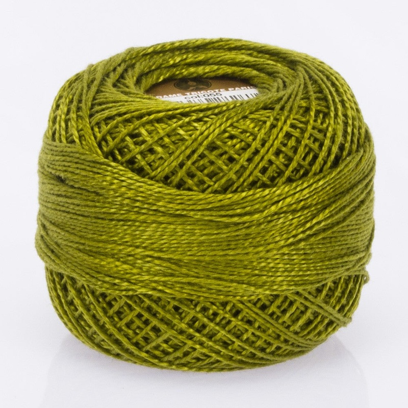 Madame Tricote Paris Koton Perle No:8 Embroidery Thread, Green – 55