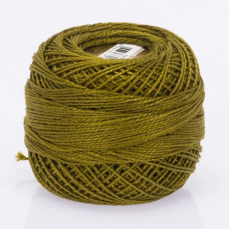 Madame Tricote Paris Koton Perle No:8 Embroidery Thread, Green – 59