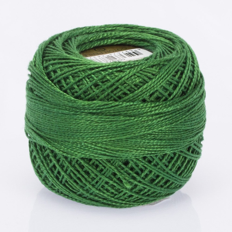Madame Tricote Paris Koton Perle No:8 Embroidery Thread, Green – 673