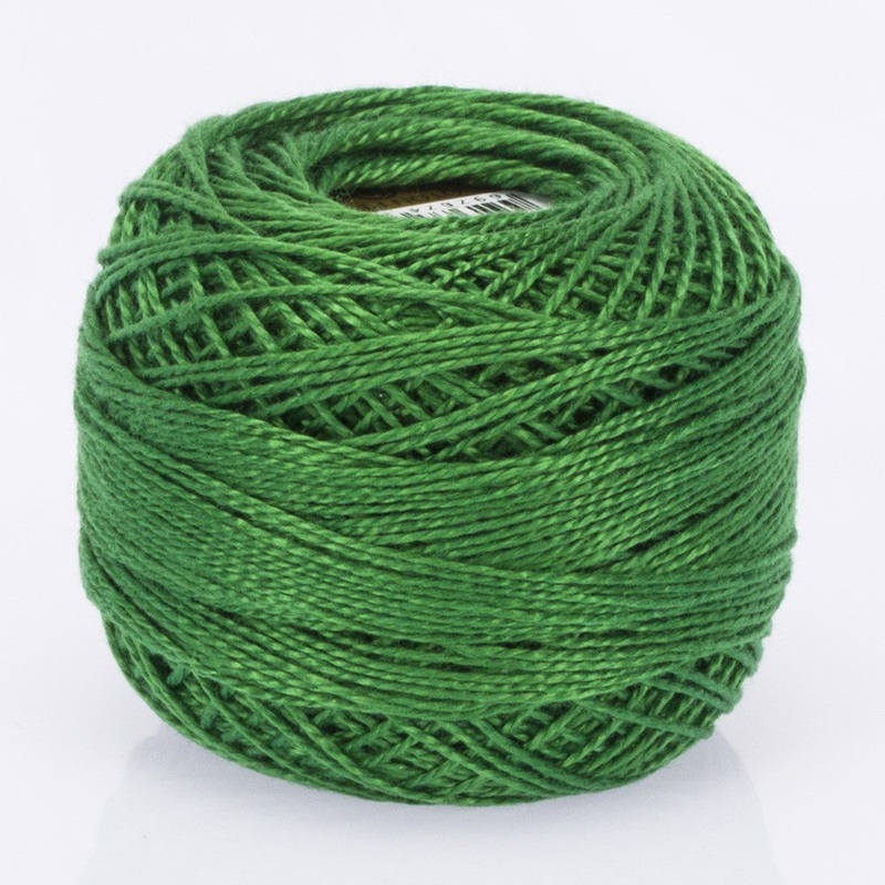 Madame Tricote Paris Koton Perle No:8 Embroidery Thread, Green – 674