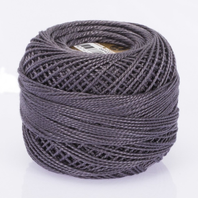 Madame Tricote Paris Koton Perle No:8 Embroidery Thread, Grey – 4027