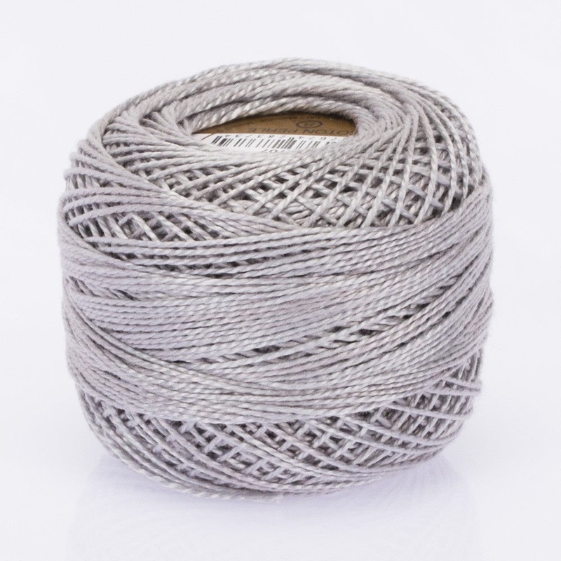 Madame Tricote Paris Koton Perle No:8 Embroidery Thread, Grey – 707