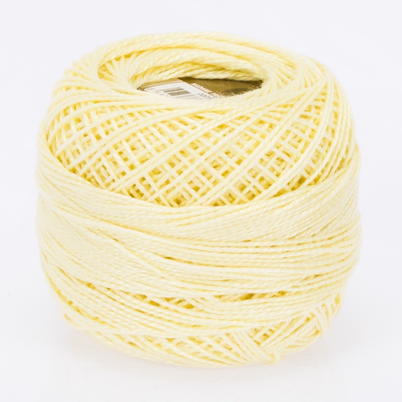Madame Tricote Paris Koton Perle No:8 Embroidery Thread, Ivory – 608
