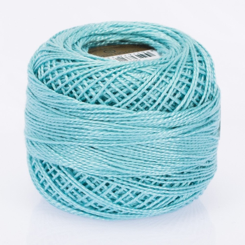 Madame Tricote Paris Koton Perle No:8 Embroidery Thread, Light Turquoise – 620