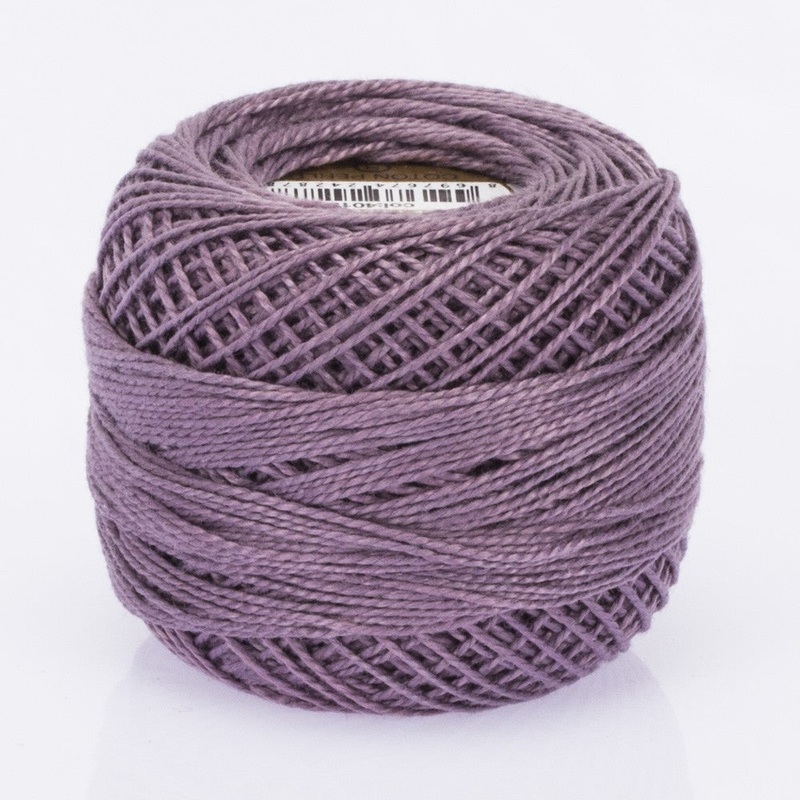 Madame Tricote Paris Koton Perle No:8 Embroidery Thread, Lilac – 4013