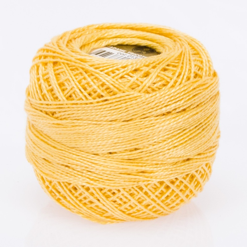 Madame Tricote Paris Koton Perle No:8 Embroidery Thread, Orange – 135