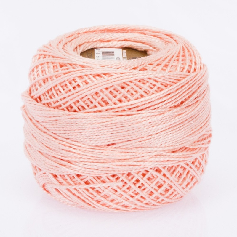Madame Tricote Paris Koton Perle No:8 Embroidery Thread, Pastel Pink – 512