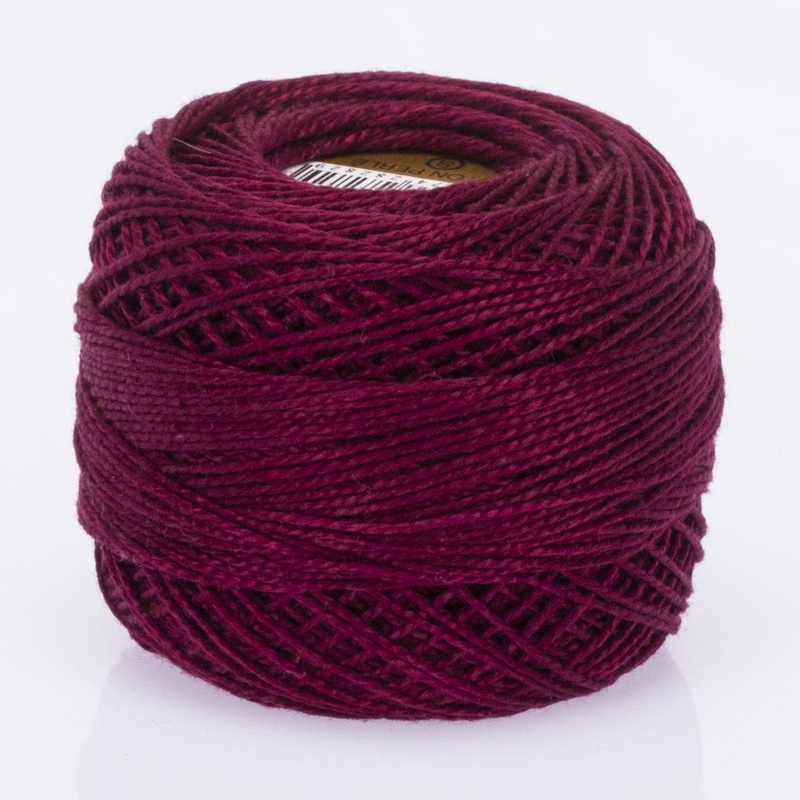 Madame Tricote Paris Koton Perle No:8 Embroidery Thread, Purple – 112