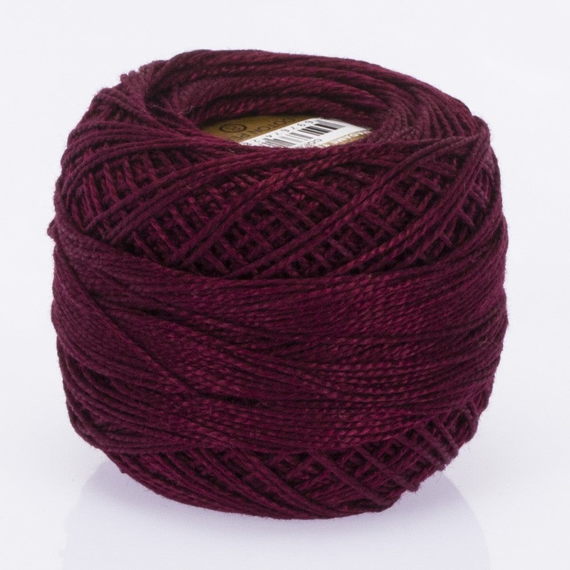 Madame Tricote Paris Koton Perle No:8 Embroidery Thread, Purple – 4048
