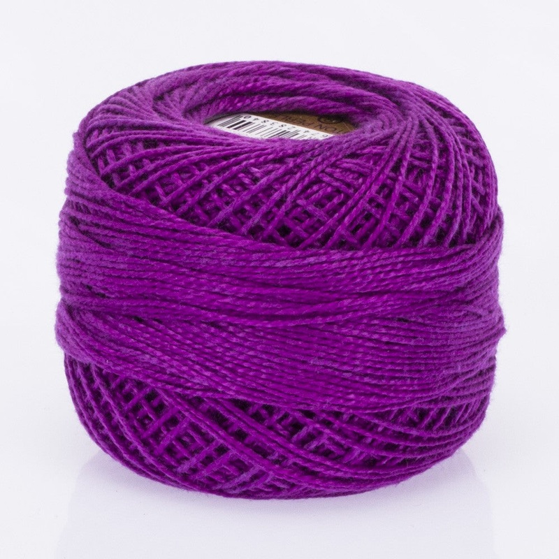 Madame Tricote Paris Koton Perle No:8 Embroidery Thread, Purple – 766