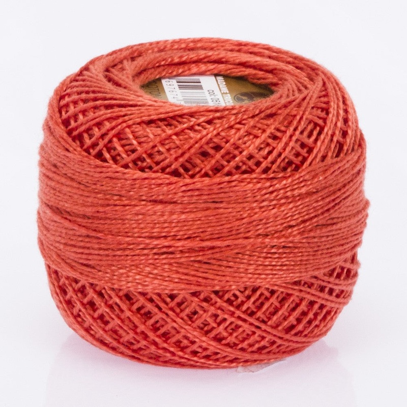 Madame Tricote Paris Koton Perle No:8 Embroidery Thread, Red – 516