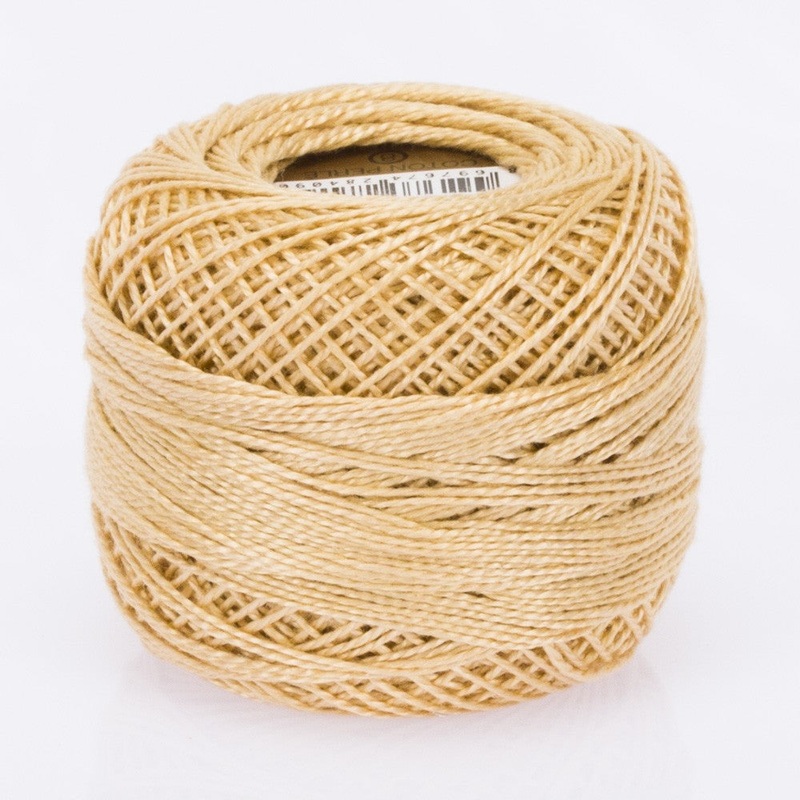 Madame Tricote Paris Koton Perle No:8 Embroidery Thread, Whole Wheat – 4049