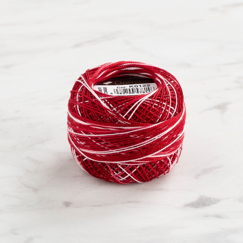 Domino Cotton Perle Size 12 Embroidery Thread (5 g), Variegated – 4590012-K0122
