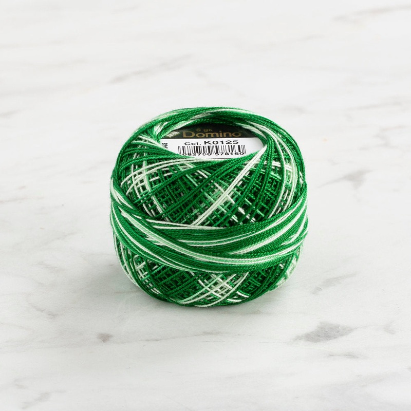 Domino Cotton Perle Size 12 Embroidery Thread (5 g), Variegated – 4590012-K0125