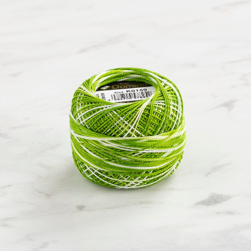 Domino Cotton Perle Size 12 Embroidery Thread (5 g), Variegated – 4590012-K0159