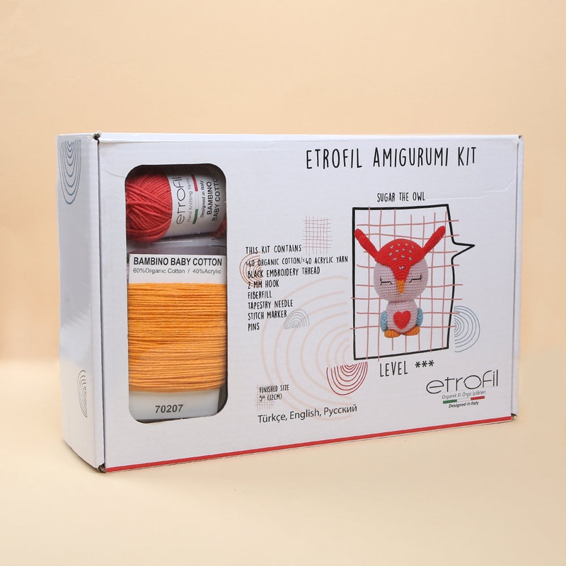 Etrofil Amigurumi Kit, Owl Candy – AB005
