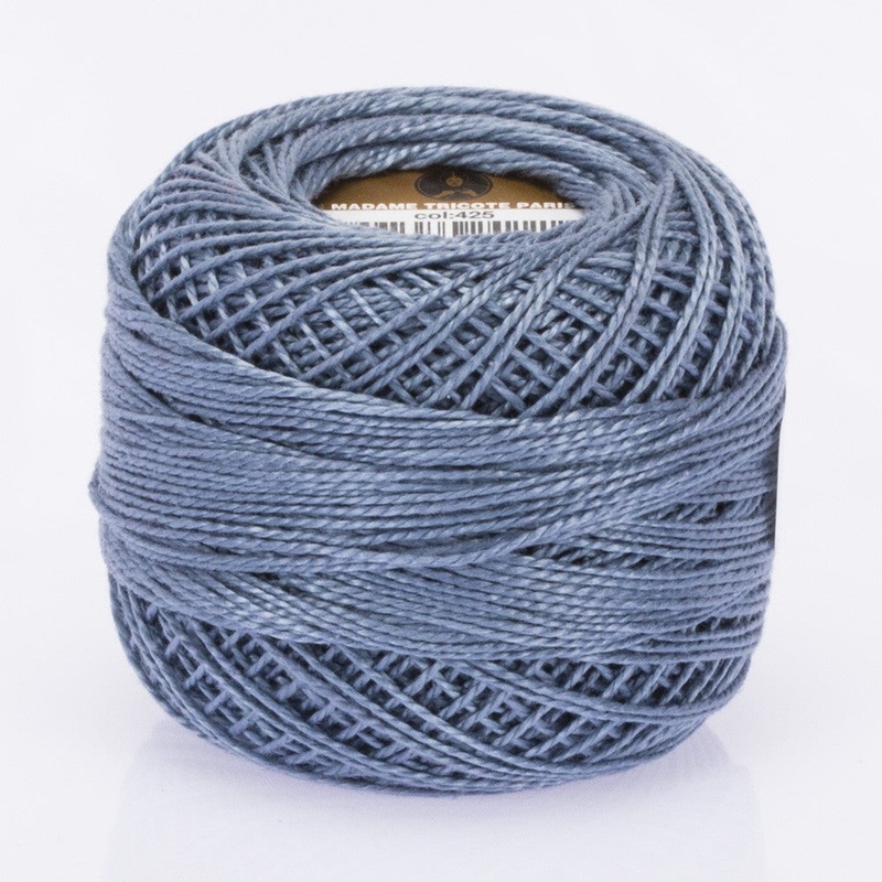 Madame Tricote Paris Koton Perle No:8 Embroidery Thread, Sky Blue – 425