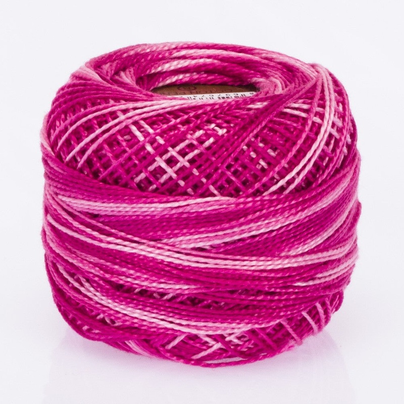 Madame Tricote Paris Koton Perle No:8 Embroidery Thread, Variegated – 165
