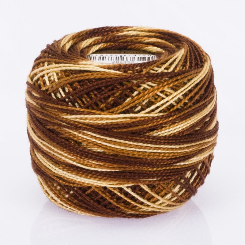 Madame Tricote Paris Koton Perle No:8 Embroidery Thread, Variegated – 187